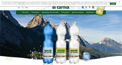 Desktop Screenshot of gocciadicarnia.com